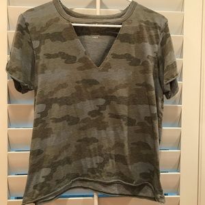 American eagle 🦅 camo crop top!